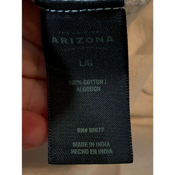 Arizona Jeans Co Mens White Long-sleeved Distressed 1988 (M-001) - Picture 4 of 8